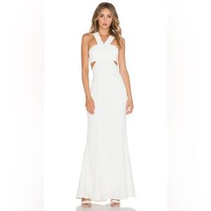 JARLO Daciana Maxi Dress in Ivory
